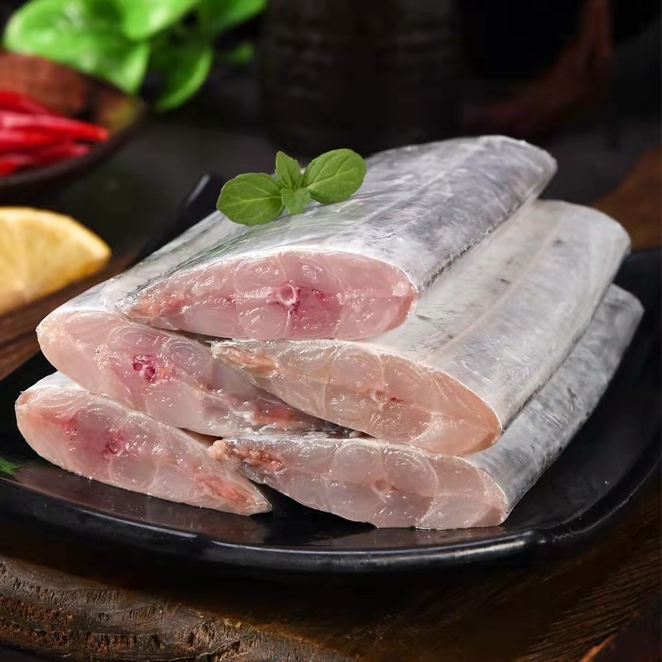 连云港发货 新鲜速冻带鱼段 新鲜冷冻海鲜  400g/包*9包