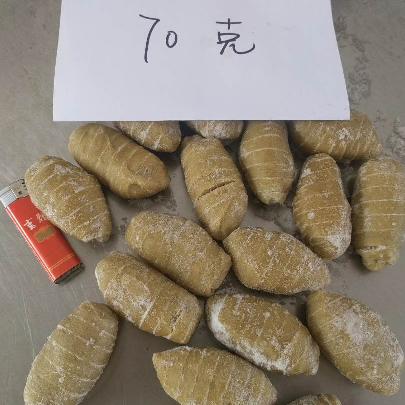 【高品质】A＋级70克纯对切半成品商用冷冻面筋头84斤600面筋半成品