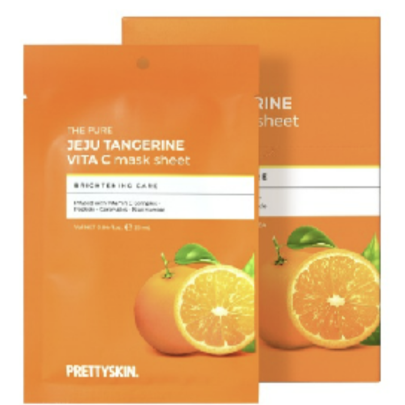 【补水维C积雪草面膜】PrettySkin面膜补水维C积雪草面膜