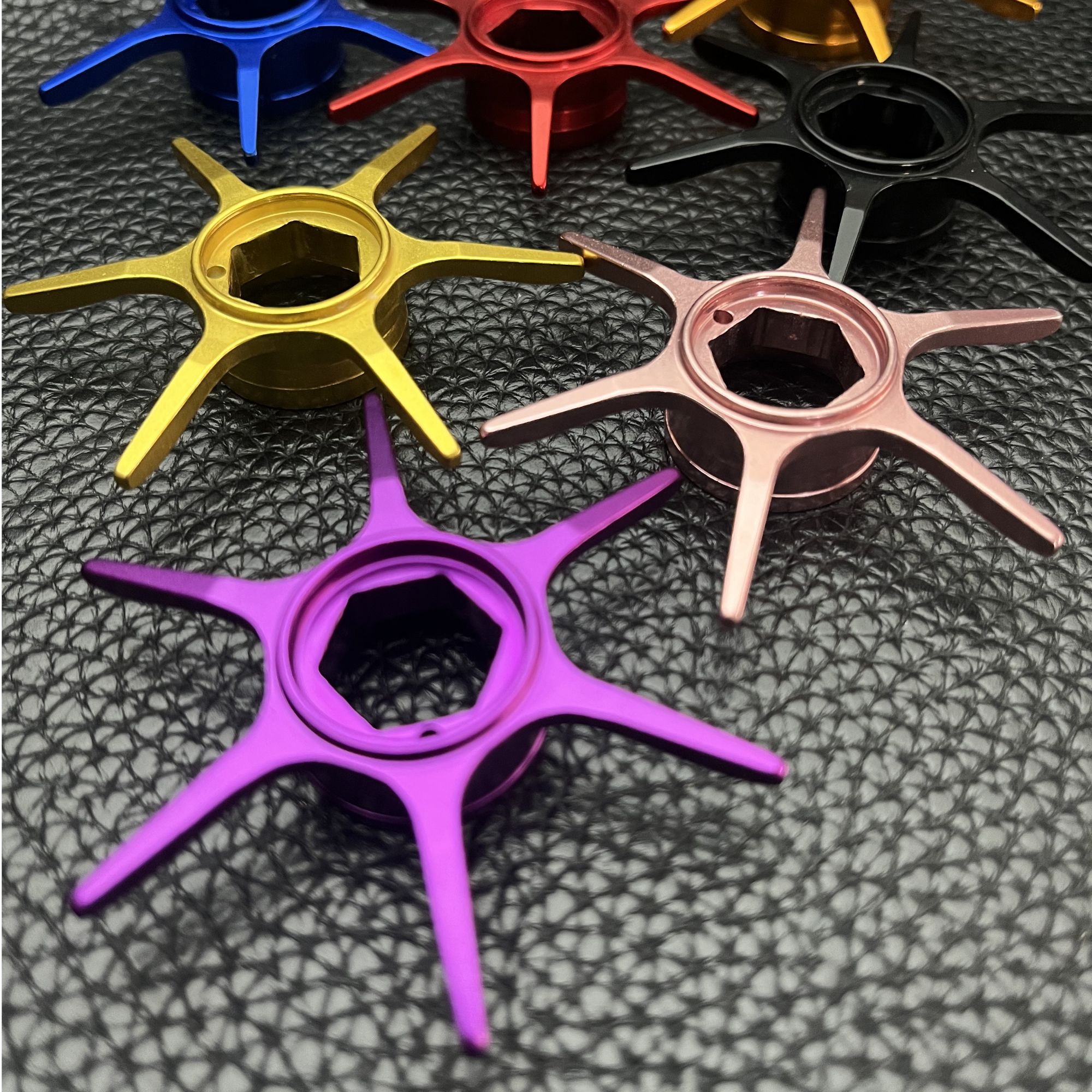 水滴轮改装金属五星六星加长适用卡斯丁德米克卸力扳手单手操作