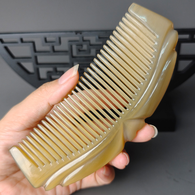 牛角爱心包包梳女士家用便携梳子