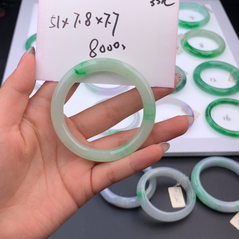 【闪购商品】翡翠手镯未镶嵌