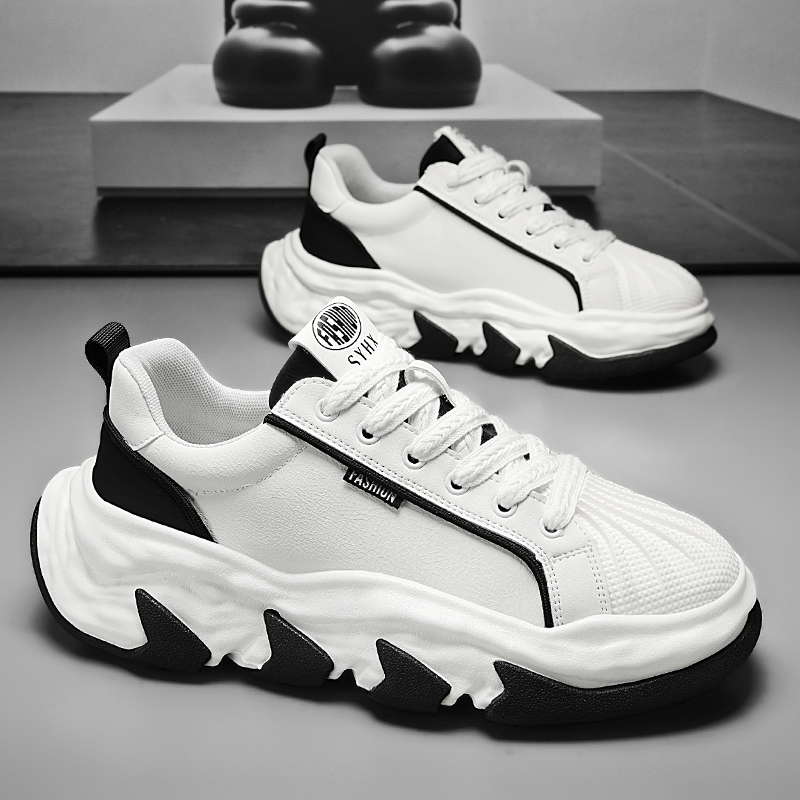 回力新板鞋男款秋冬季2023新款小白鞋男士运动休闲鞋防水皮面潮鞋