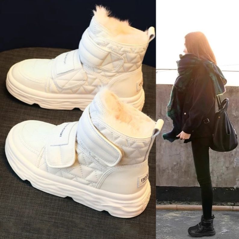【小扬哥推荐】雪地靴女冬季2023新款女款短靴防水防滑东北加绒保