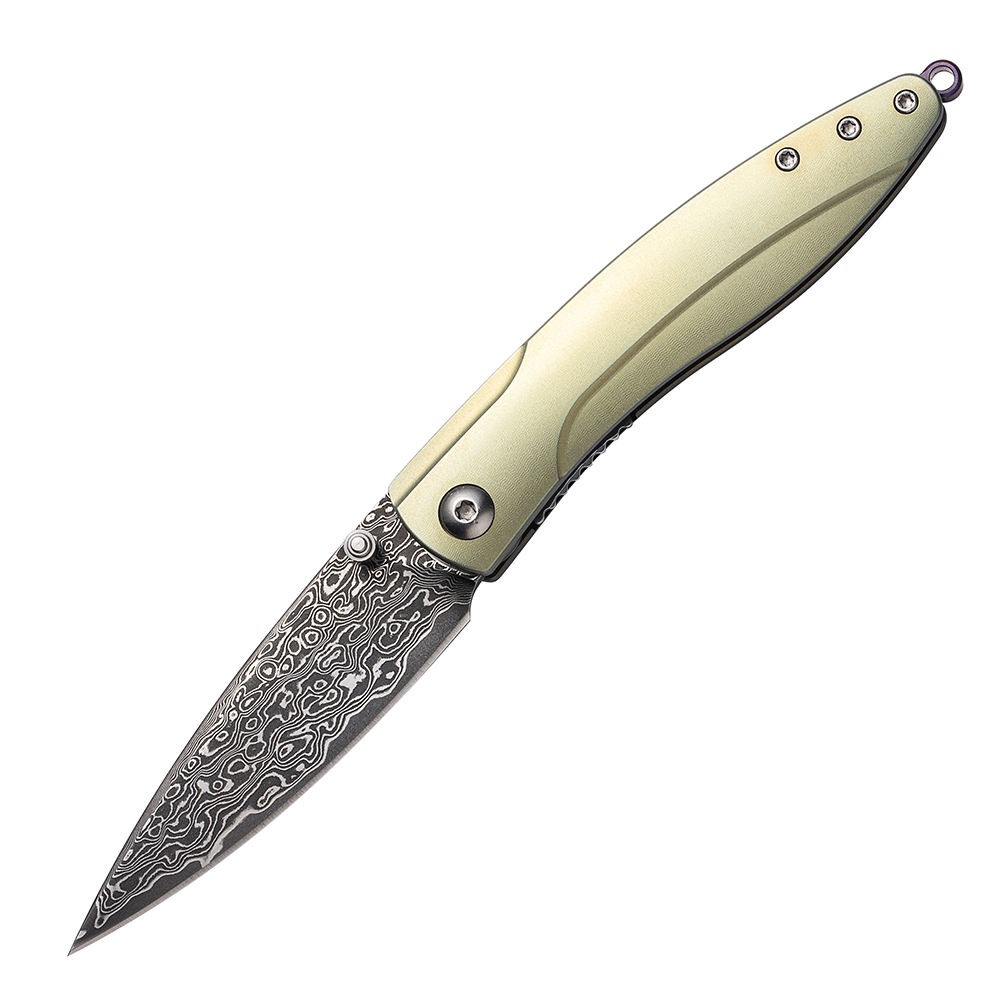 vg10大马士革户外VG10水果刀套装水果牛排刀便携折叠折叠刀正宗