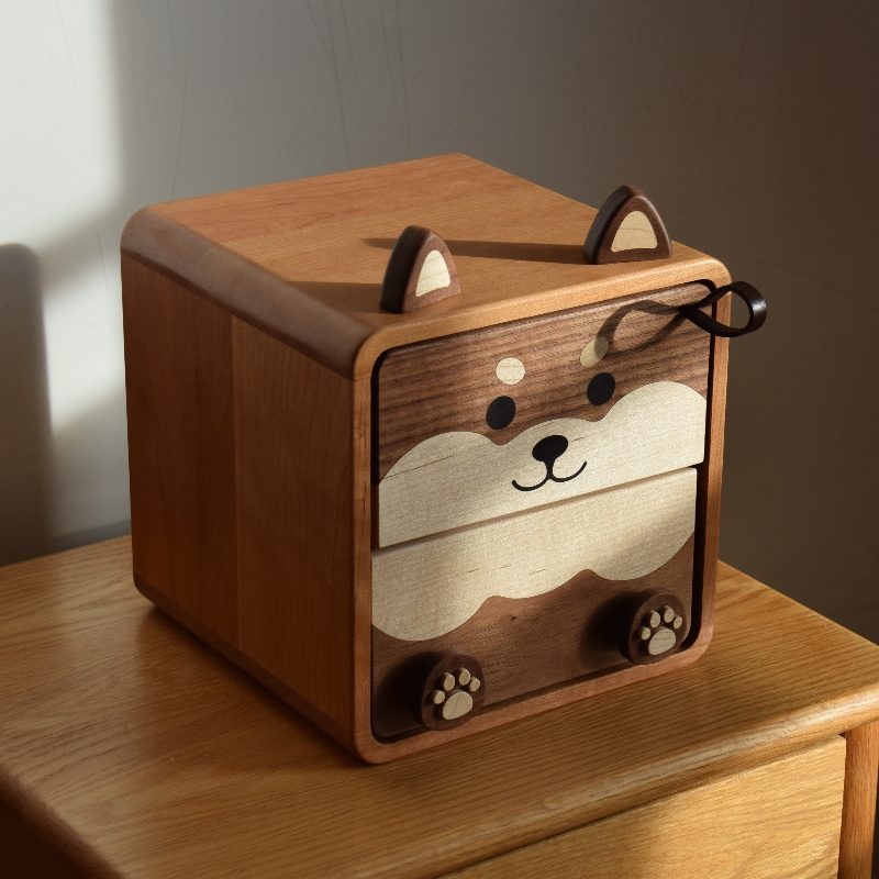 旺柴抽屉柜子【慕物】放啥都行的小柜子贼啦好看