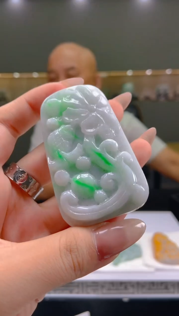 【闪购商品】定制翡翠未镶嵌SW毛货翡翠LZF00013