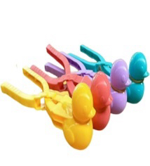 小号雪球夹子学生文具套装 尺寸20cm 一单到手2款混搭36个