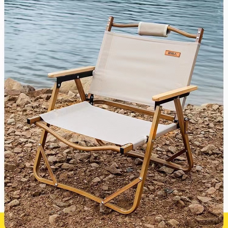 原始人铝合金克米特椅便携折叠椅户外折叠椅子野餐露营椅子折叠凳