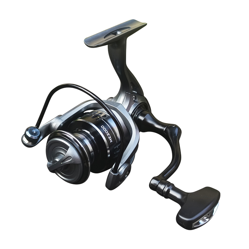 纺车轮全金属路亚渔轮斜口远投海钓路滑打黑专用海竿矶钓轮纺车轮