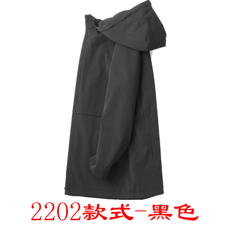 男装派克服春秋冬户外可脱卸休闲外套