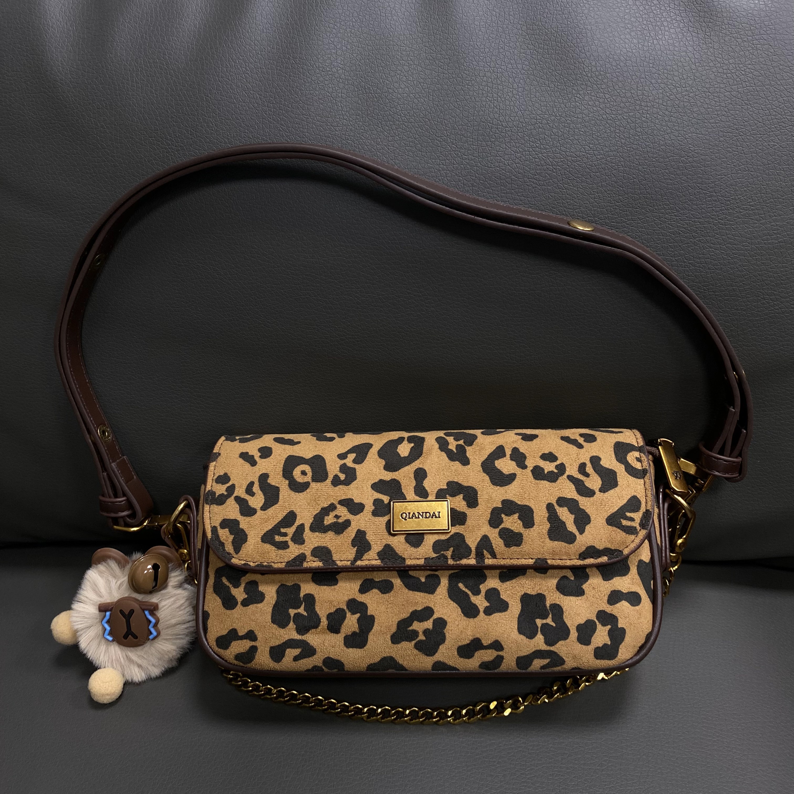 【带礼盒】2024新款定制时尚百搭单肩包INS网红斜挎包A41