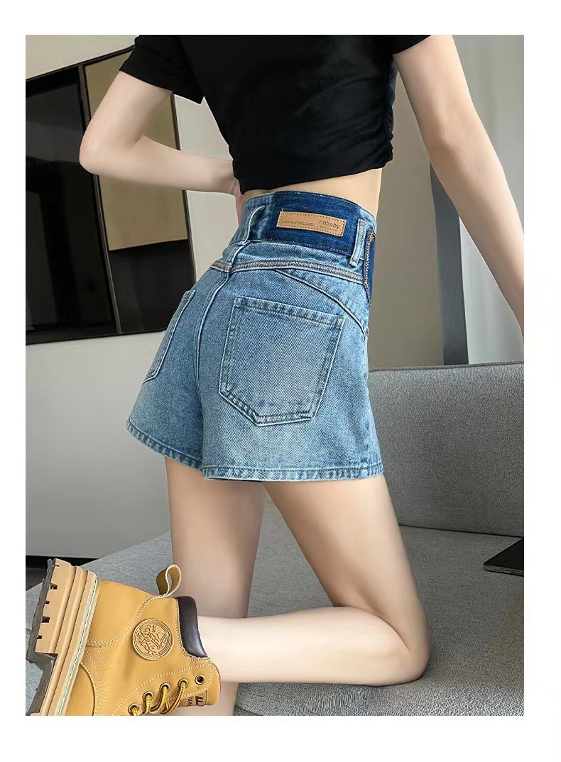 501/550短裤新款流行潮款气质网红显瘦牛仔直筒时尚百搭阔腿薄款