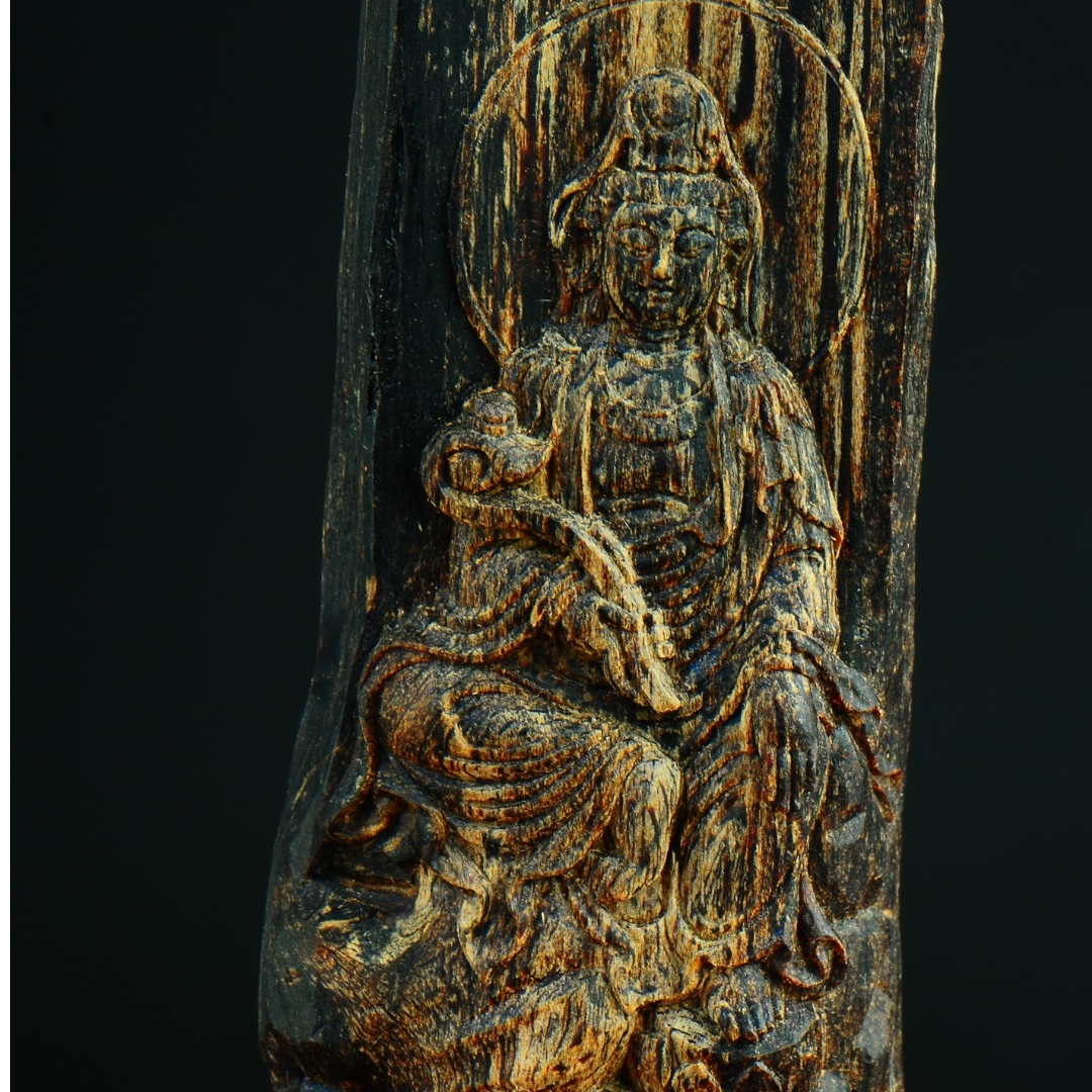 文莱沉香观音吊坠13.4克