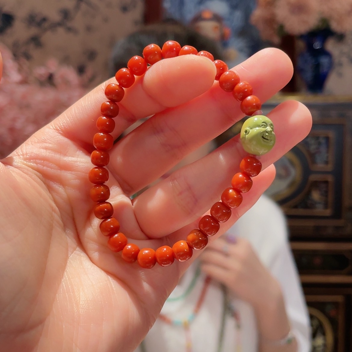 【闪购商品】南红玛瑙手链未镶嵌