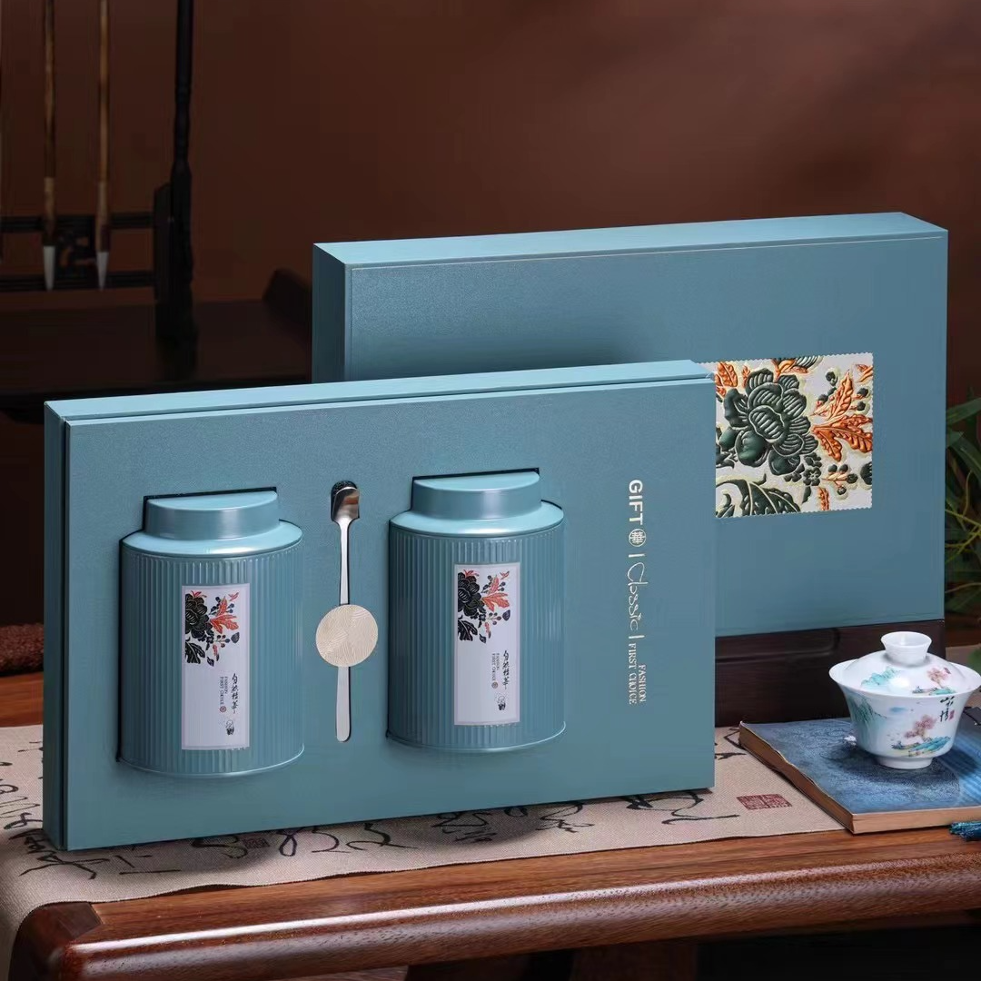 自然精华 安溪铁观音2罐礼盒装送礼200g