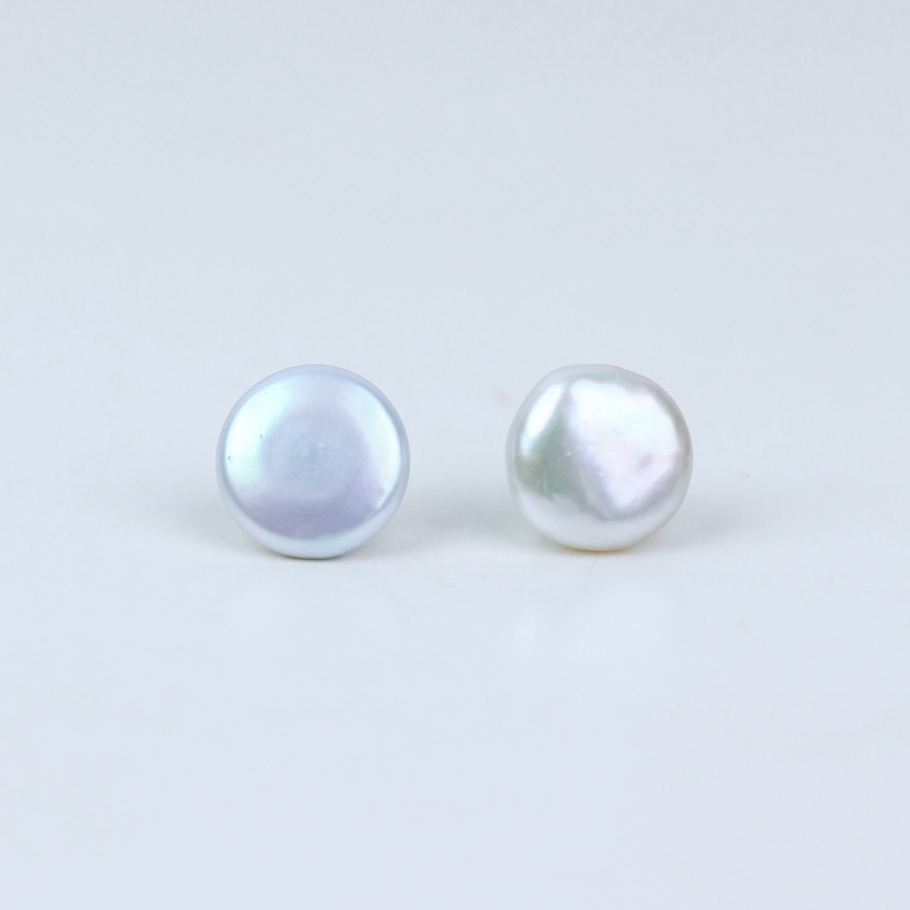 依俐西雅饼干珍珠耳钉B215非基地无证