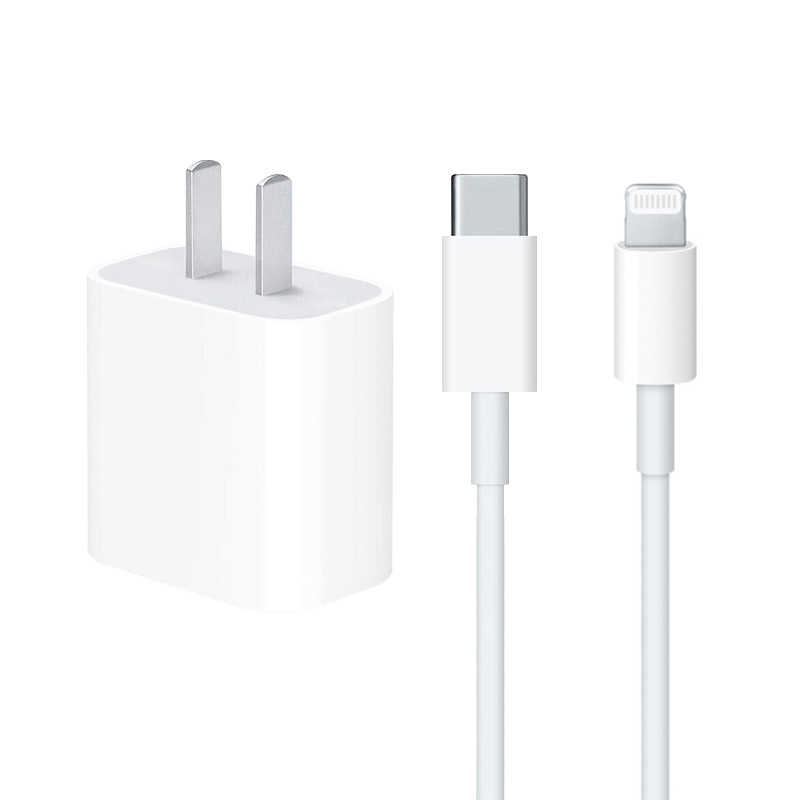 99新 Apple/苹果 原装PD20W 快充套装 正品 数据线 iPhone充电 