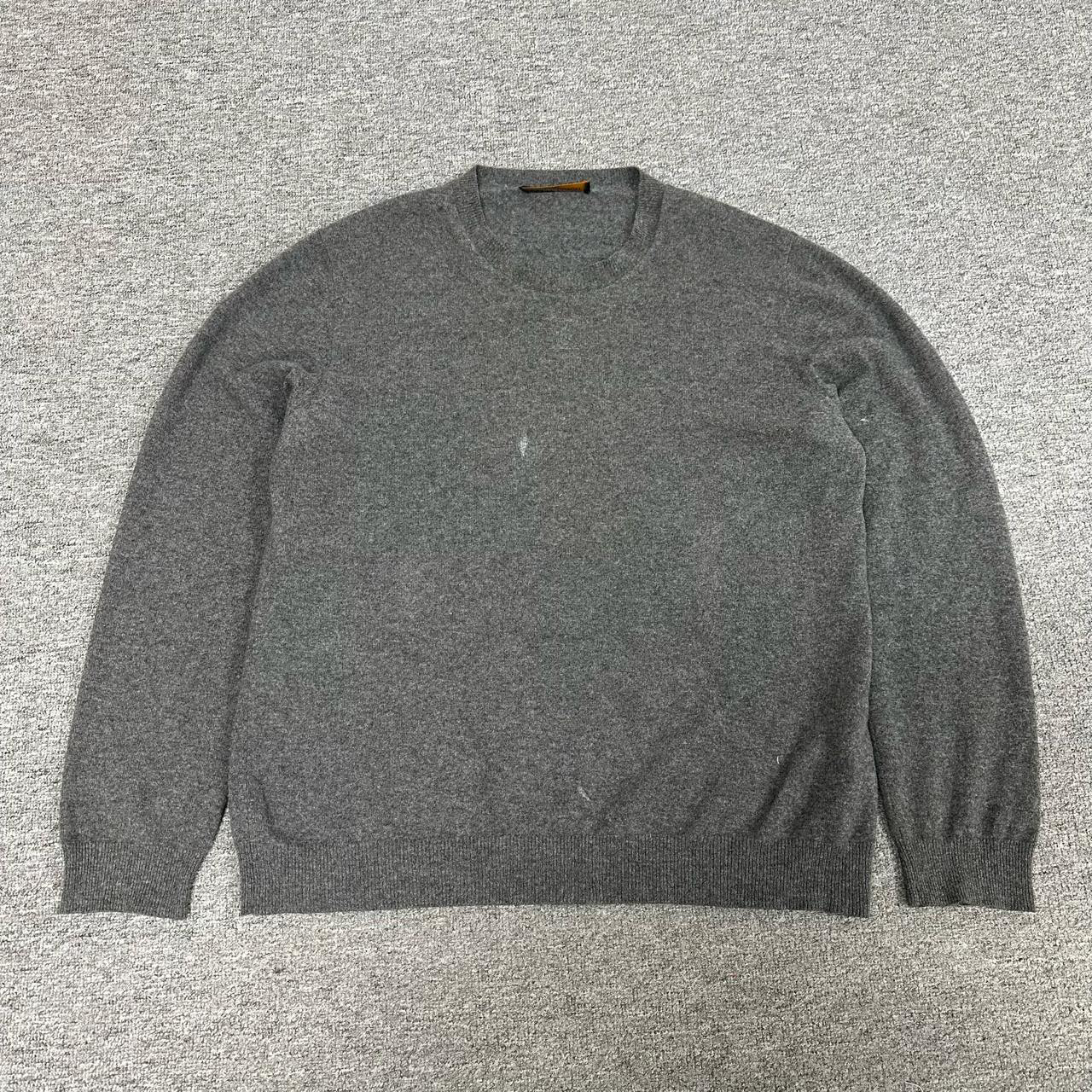 Louis Vuitton Lv 浮雕Logo 羊绒 针织毛衣 95新 4L码