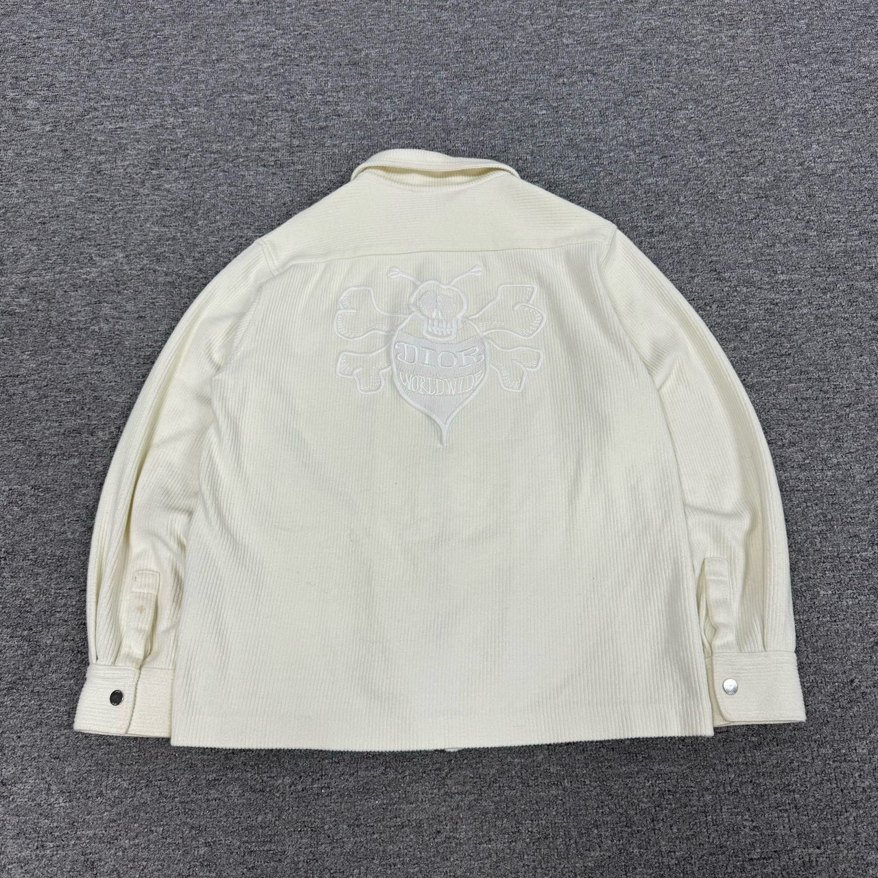 Dior 迪奥 Stussy 联名款 灯芯绒外套 99新 Xxs码