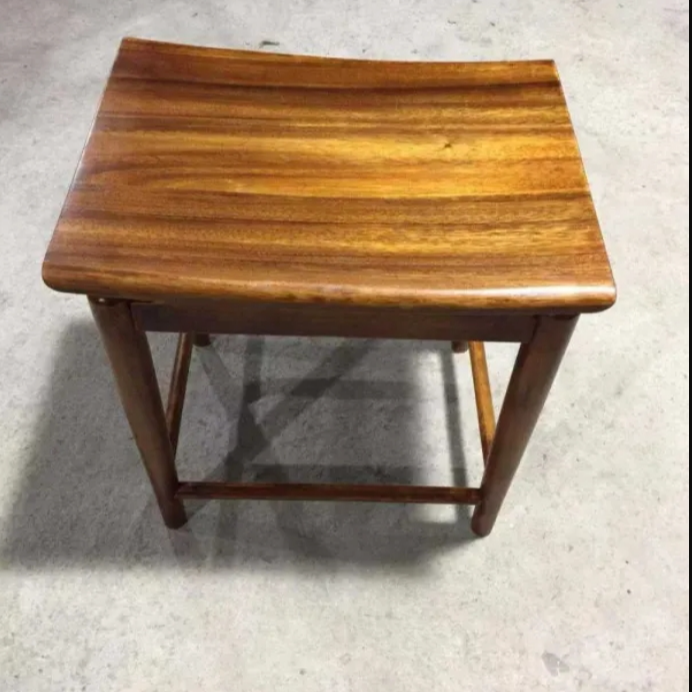 胡桃木元宝凳马鞍凳实木凳子家用木凳实木茶几配套原厂直销