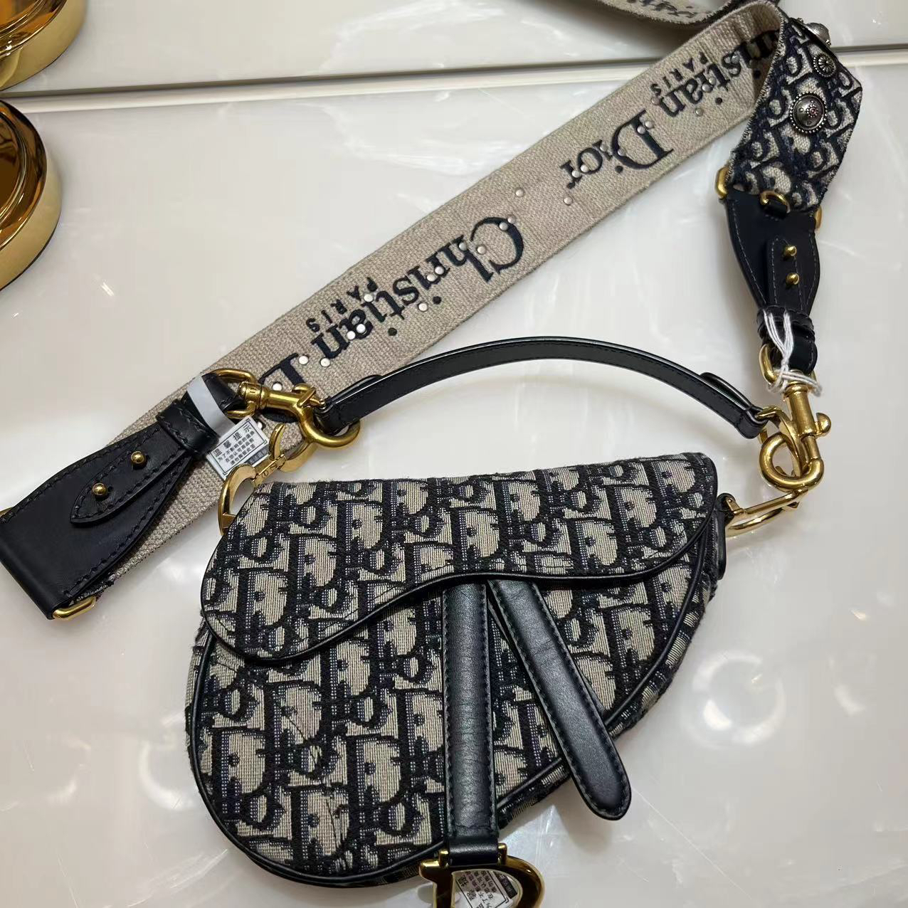 95新 Dior/迪奥 小马鞍包