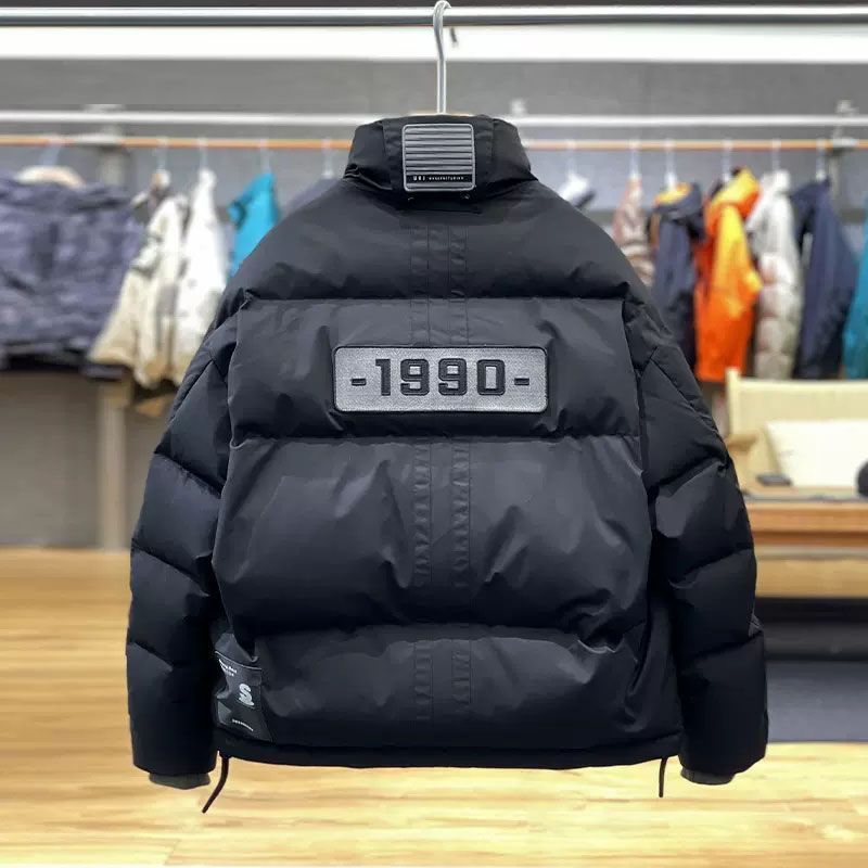 冬季高充绒量加厚工装羽绒服男东北超厚潮牌保暖外套