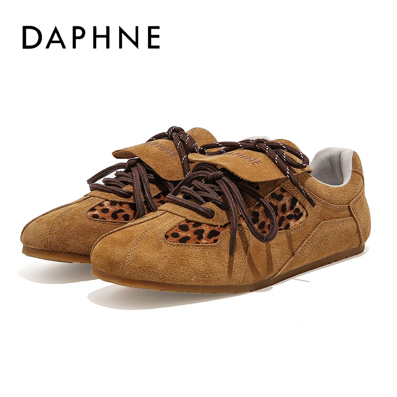 Daphne/达芙妮阿甘运动休闲德训鞋女2025秋季新款透气百搭软底鞋