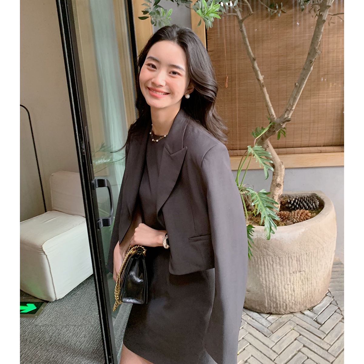 LICKYSENIOR 本期zui爱 薄薄羊毛西装套组