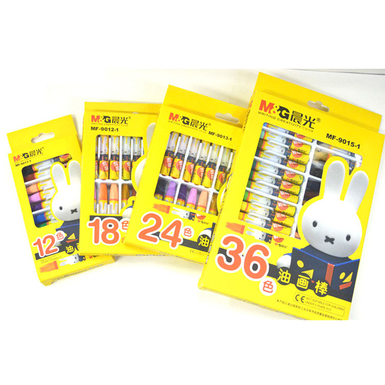 MF9015-1   晨光【36色】油画棒米菲3D六角