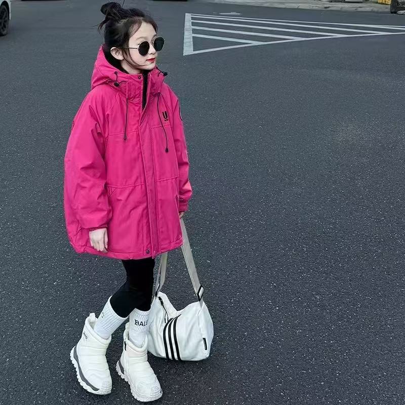 B 2025新款时尚秋冬款男女童外套裤子集合链接 kouhao