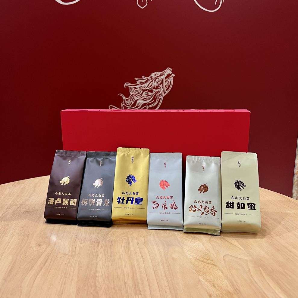 六泡品鉴30g/壹鉴钟情/九龙大白