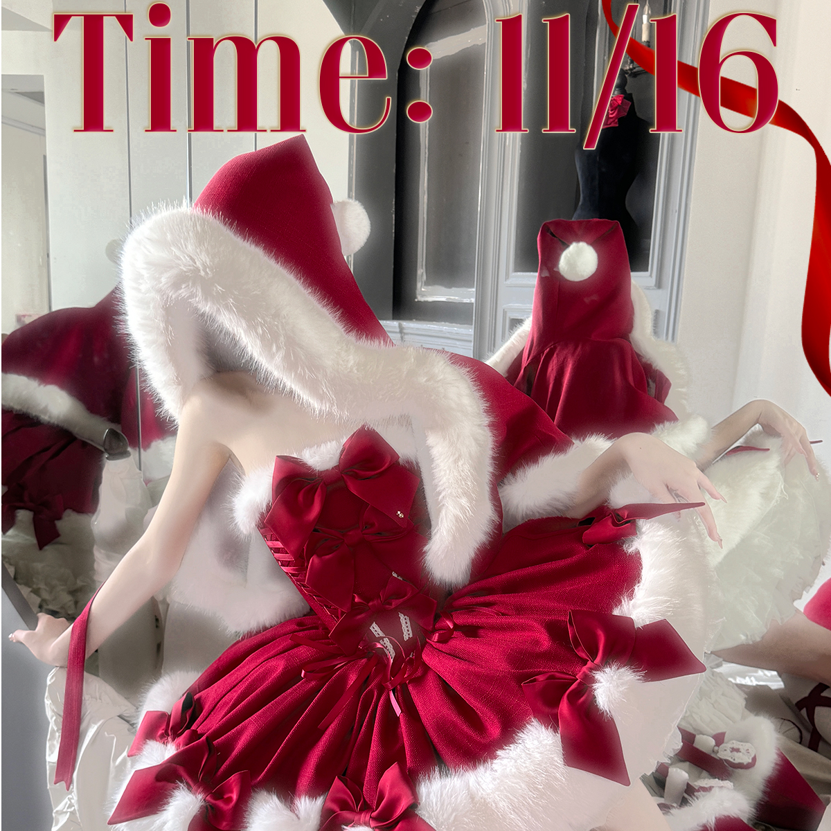 初灵高定如心POSHEPOSE公主裙系列 小红帽 3