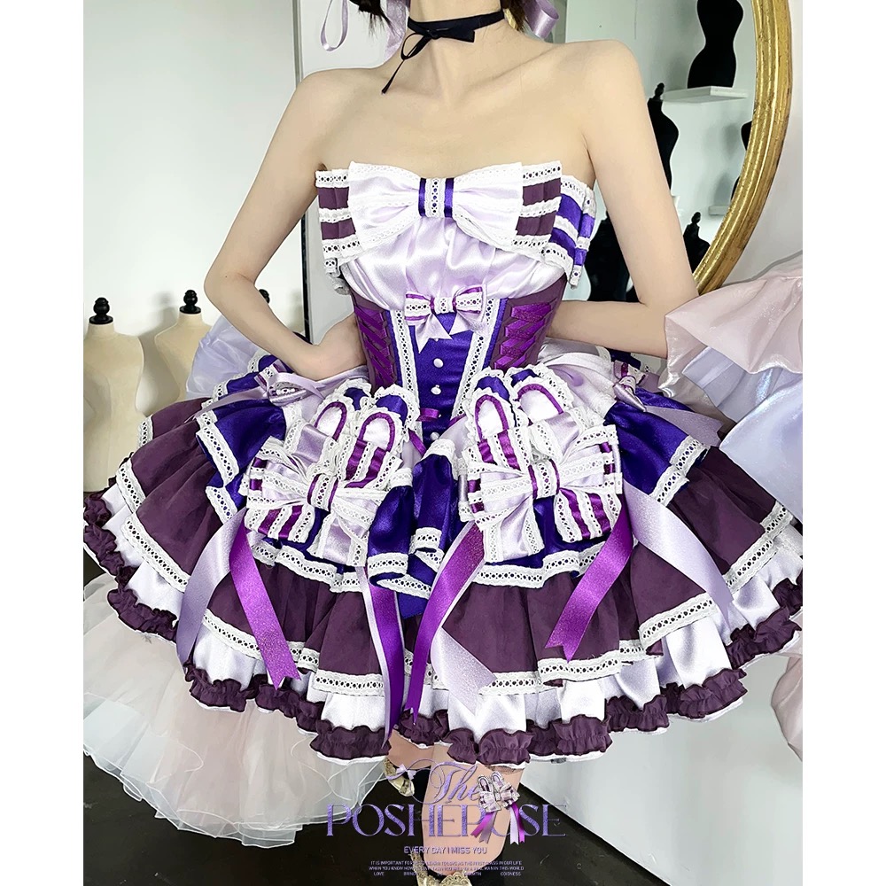 初灵高定如心POSHEPOSE缎带系列 缎带舞曲 紫星悦落 3