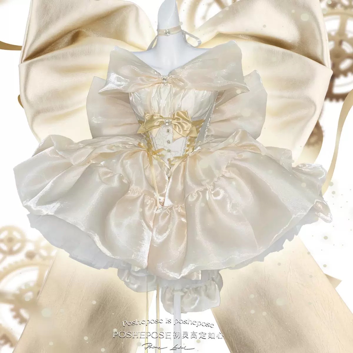 初灵高定如心POSHEPOSE高定如心比邻金星·公主加冕 公主裙11.
