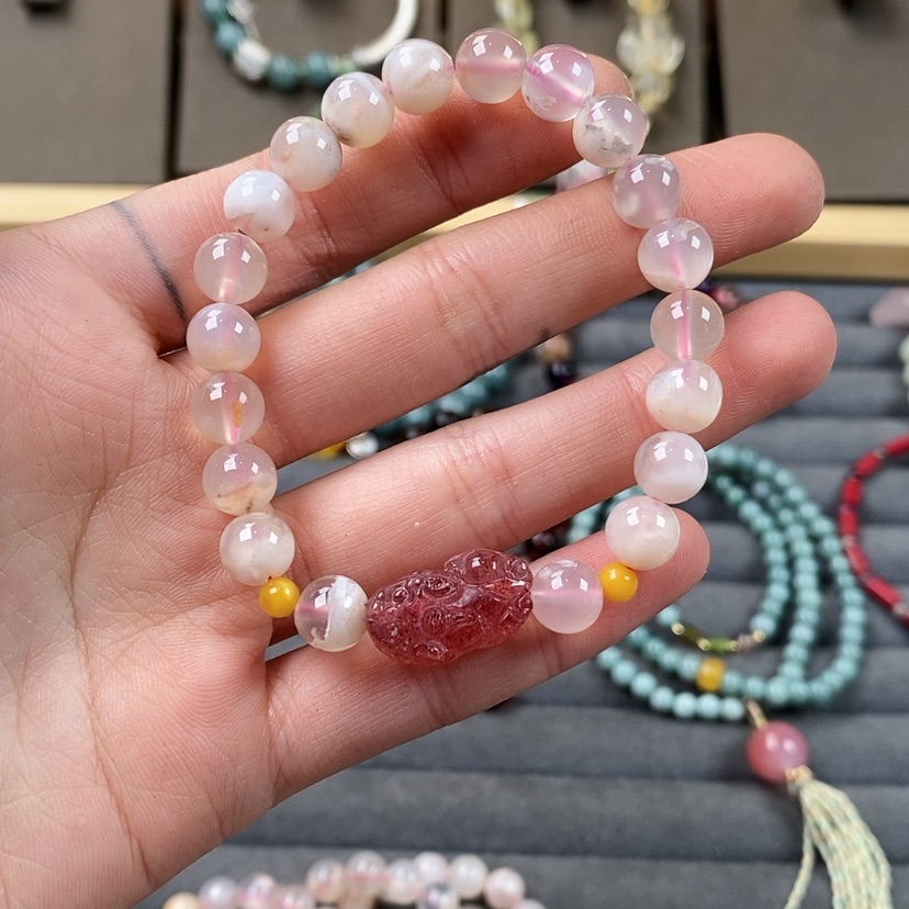 【闪购商品】烟晶手链未镶嵌G494