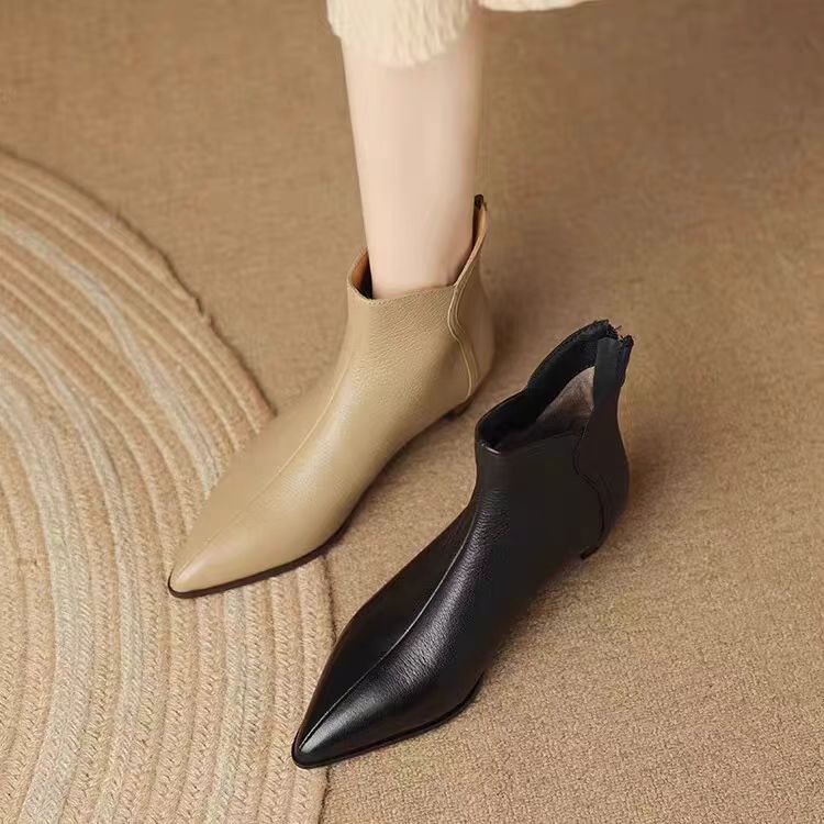 2601-2800-网红舒适时尚夏季尖头中跟韩版仙女风低跟百搭气质女鞋