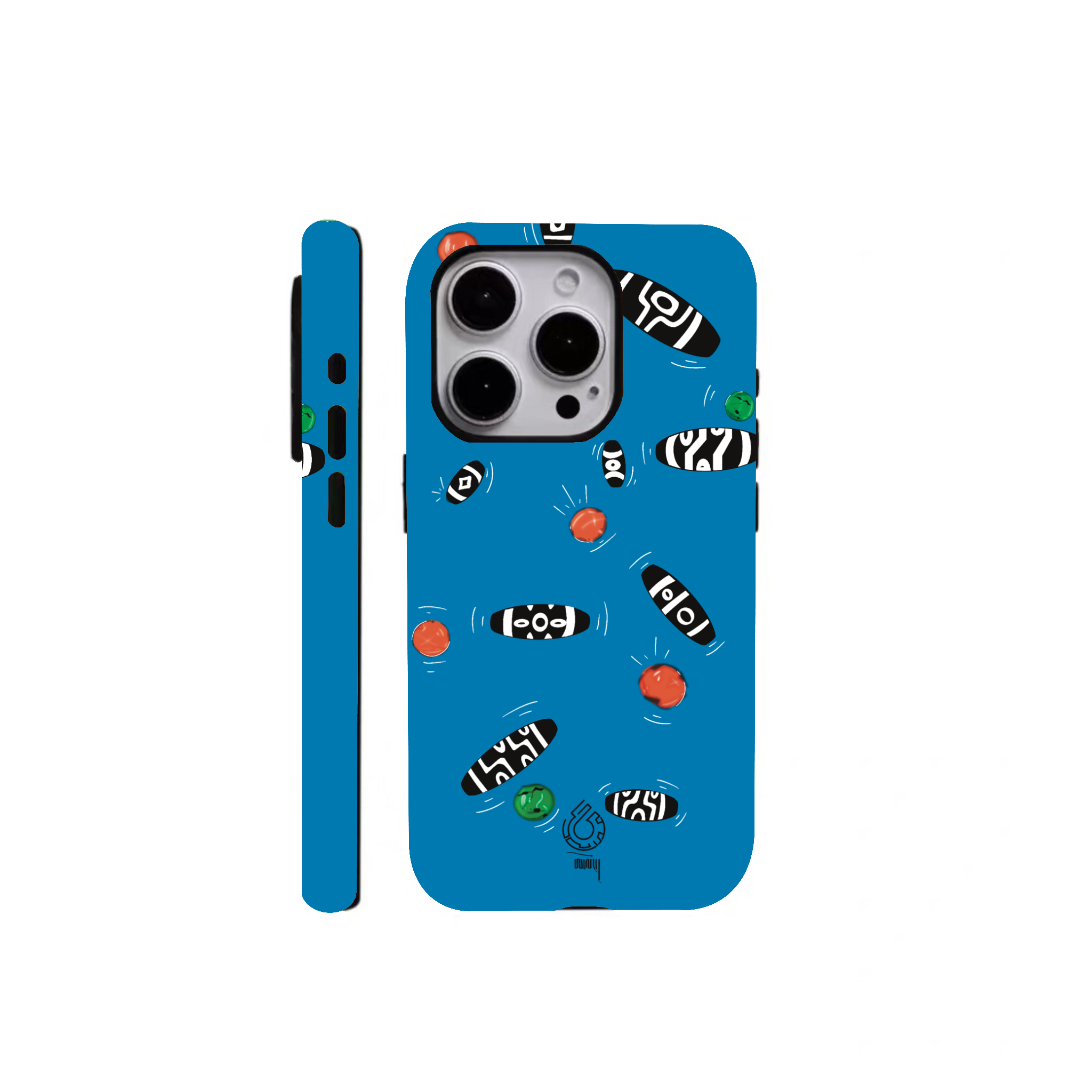 天珠与珊瑚 原创藏式手机壳 潮牌潮牌复古个性防摔创意