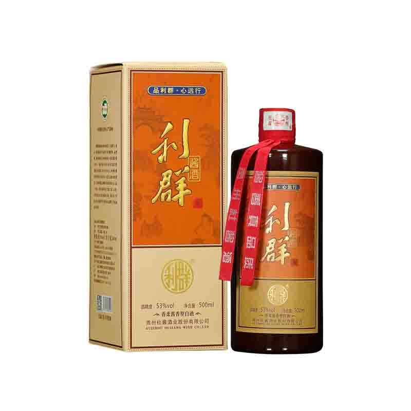 利群香柔酱香500ml酒