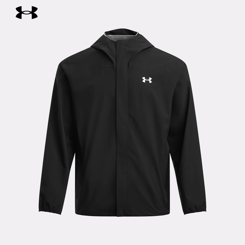 UA安德玛Stormproof男子跑步健身训练运动连帽夹克外套1376066