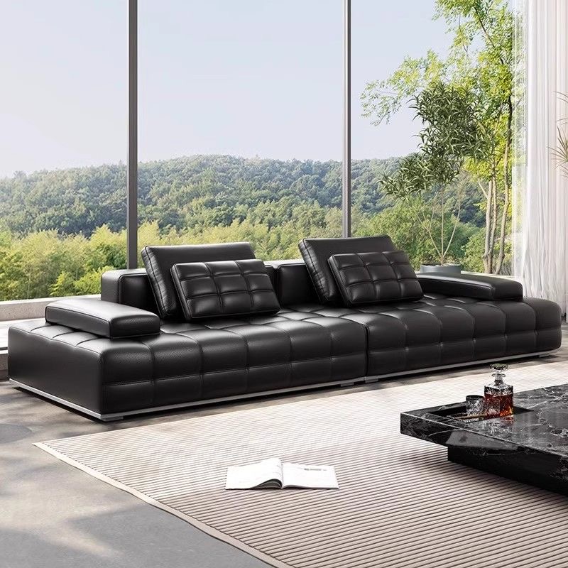 【国补】劳伦斯真皮沙发意式客厅大户型设计师皮艺沙发