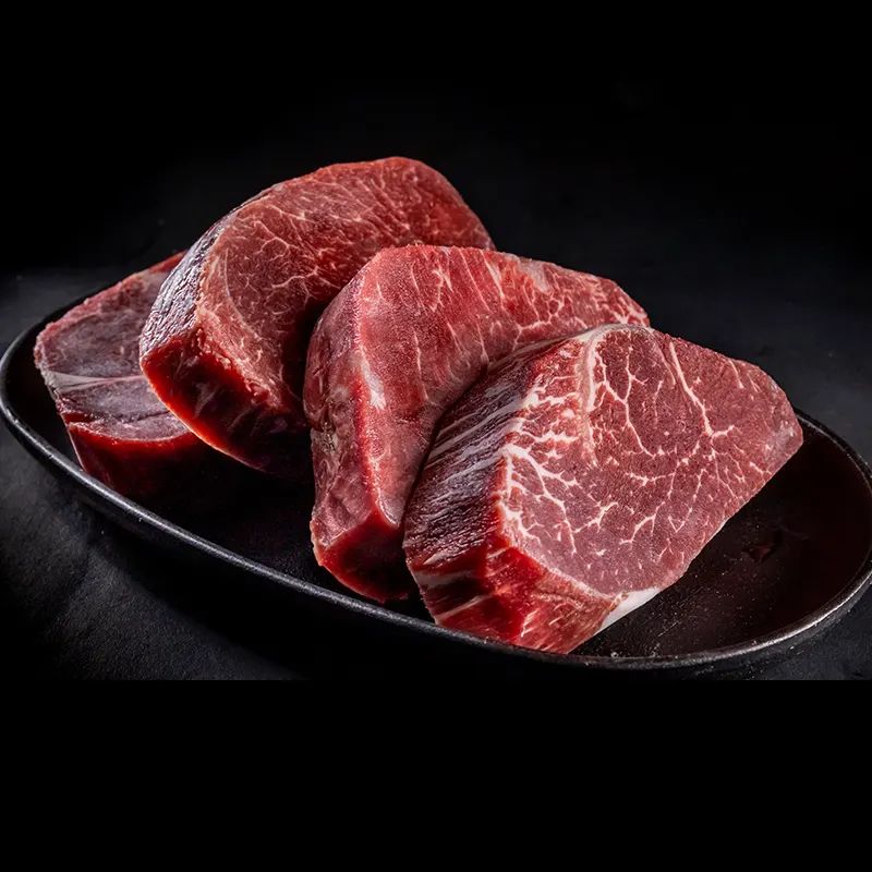 进口谷饲200天安格斯菲力牛排1000g