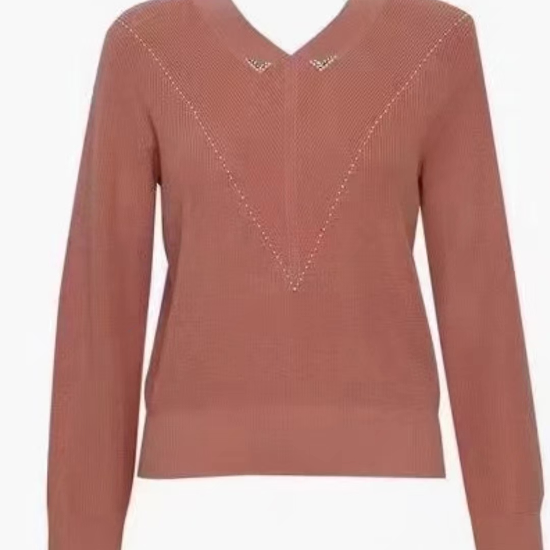 迪图DITTO简约休闲翻领针织衫652