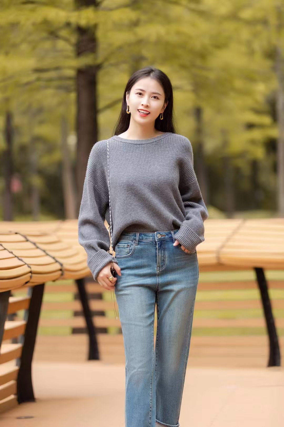 迪图DITTO时尚休闲宽松版针织毛衫