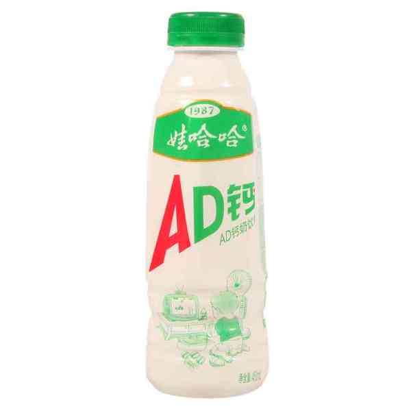 【娃哈哈】AD钙奶450ml/瓶