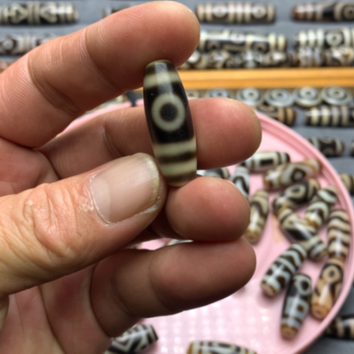 【闪购商品】玛瑙/玉髓颈饰未镶嵌落****Z