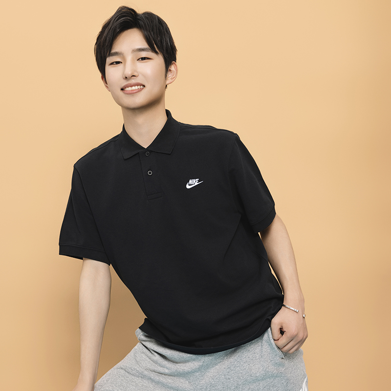 【流光风】Nike耐克运动上衣男款POLO衫休闲短袖T恤 FN3895-010