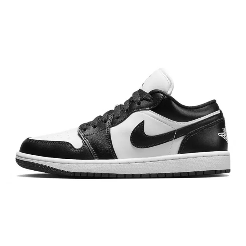 预Nike耐克AIR JORDAN AJ1男女同款黑白熊猫低帮休闲鞋DC0774-101