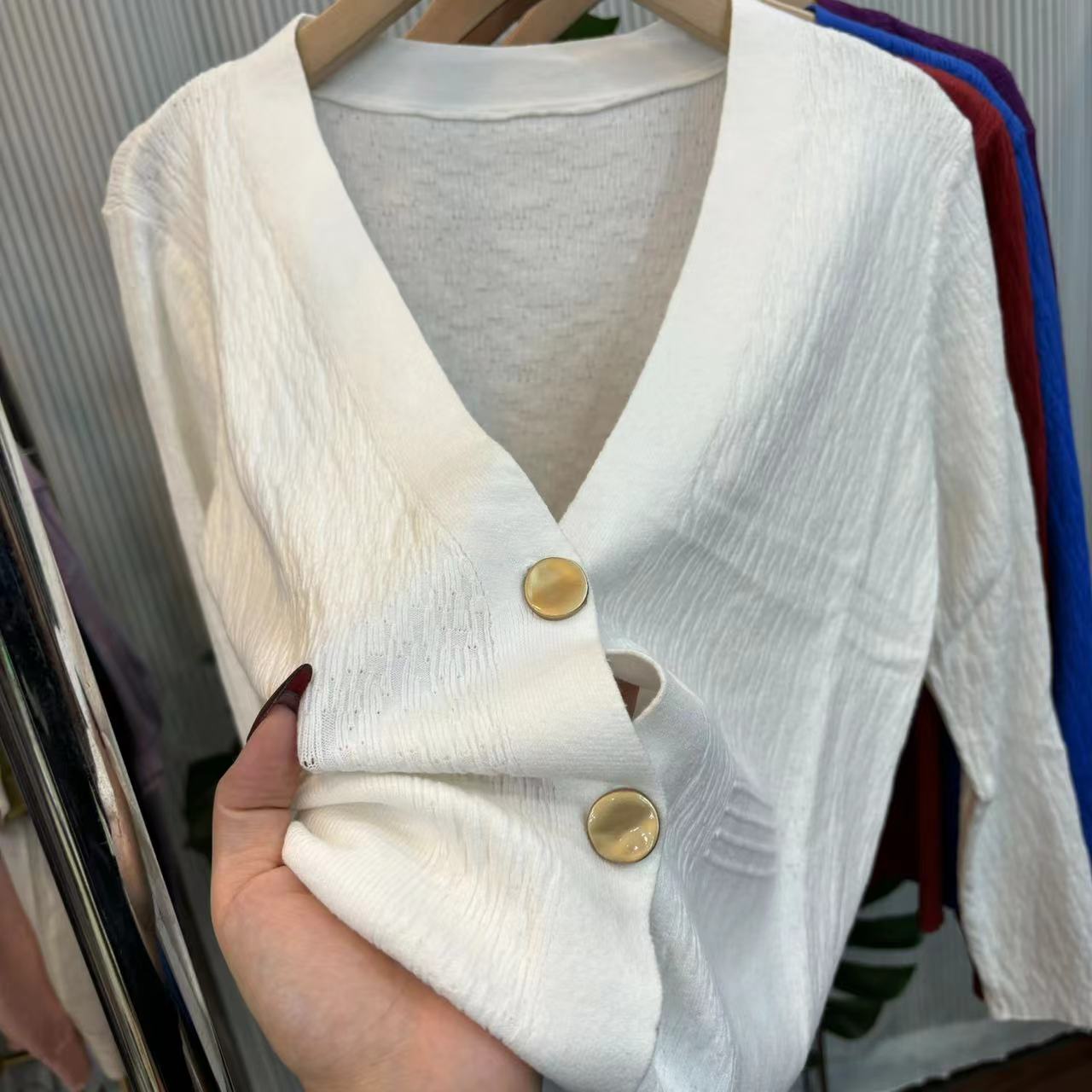 羊毛（衣长58推荐90-140斤）【离别白】