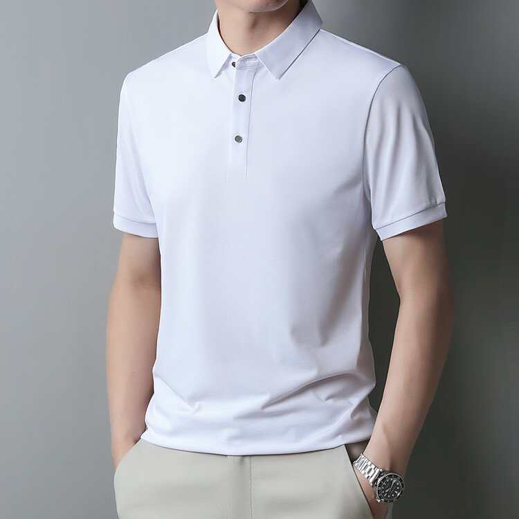 反季夏季短袖polo衫中年爸爸装断码捡漏